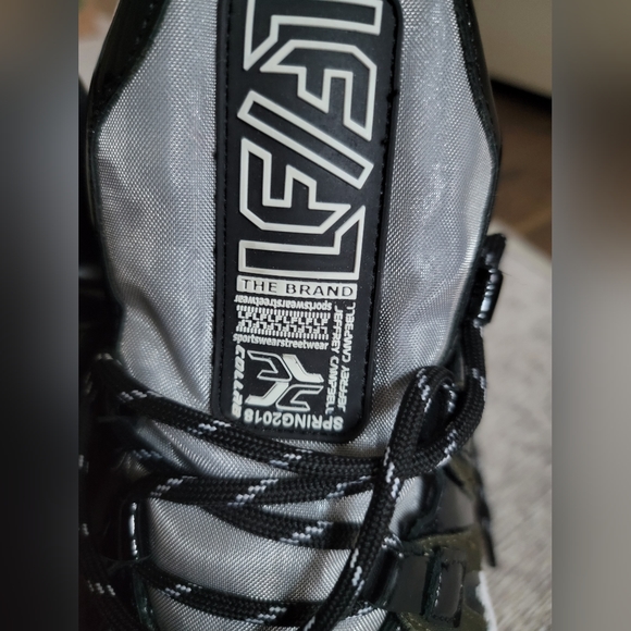 đź’š LF by JEFFREY CAMPBELL TRAINER SNEAKERS TRENDY MOON SHOES - Picture 8 of 14